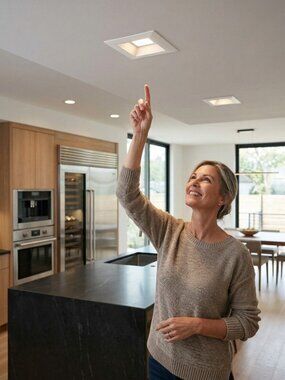 Progress Lighting P8171-30K 6 LED Square Retrofit Recessed Trim